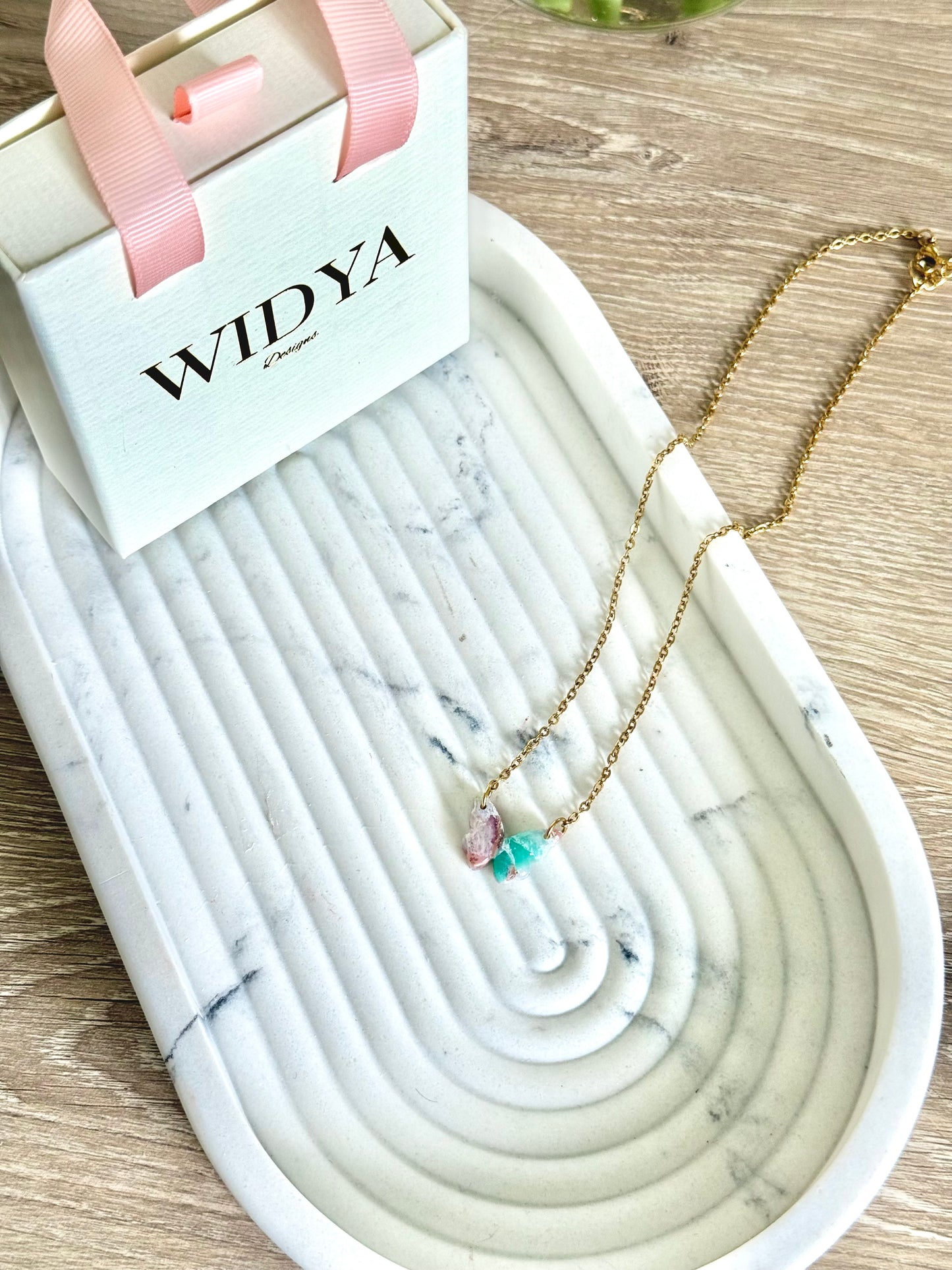 Jade Necklace - Butterfly