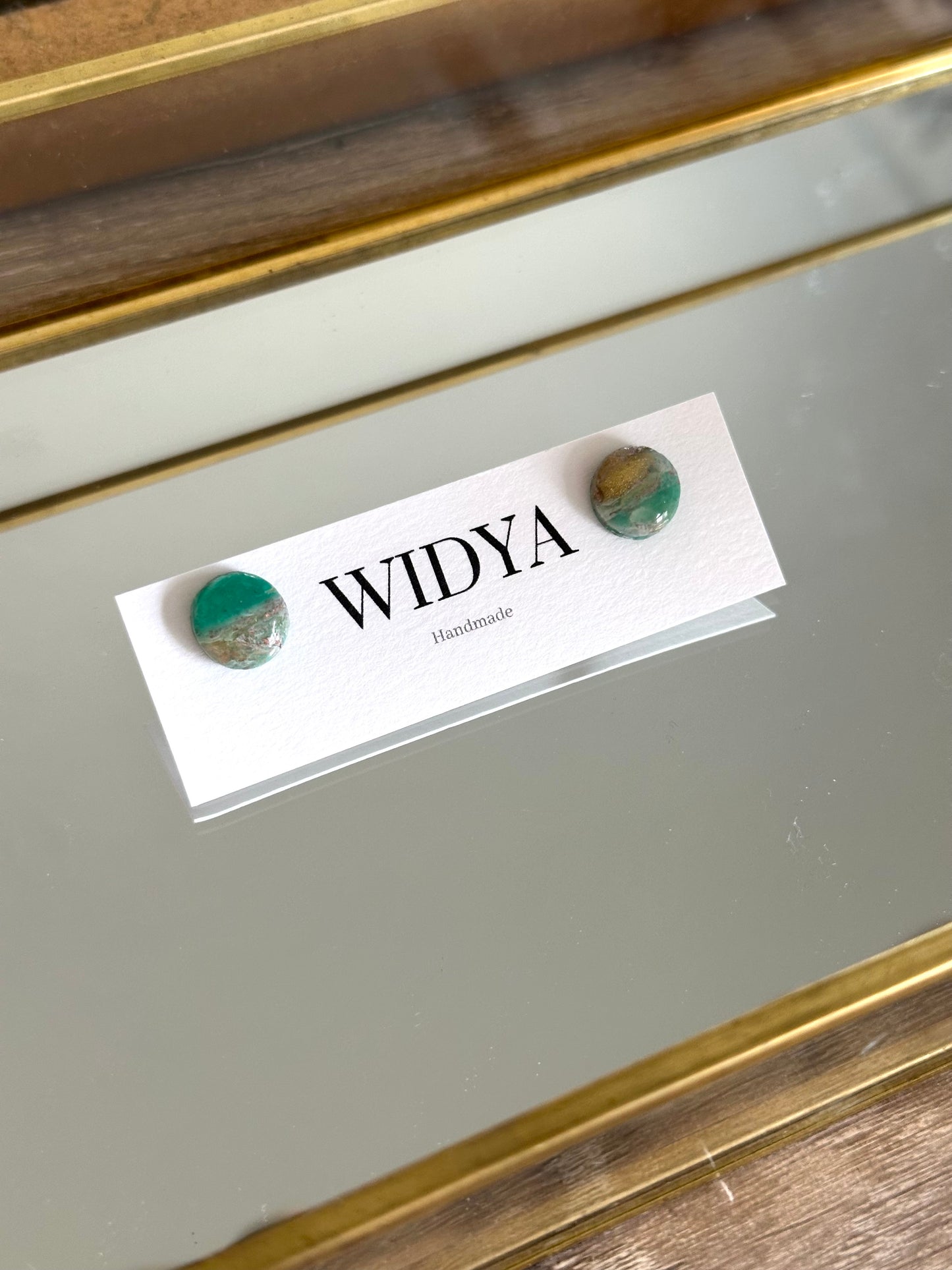 Jade Stud Earrings