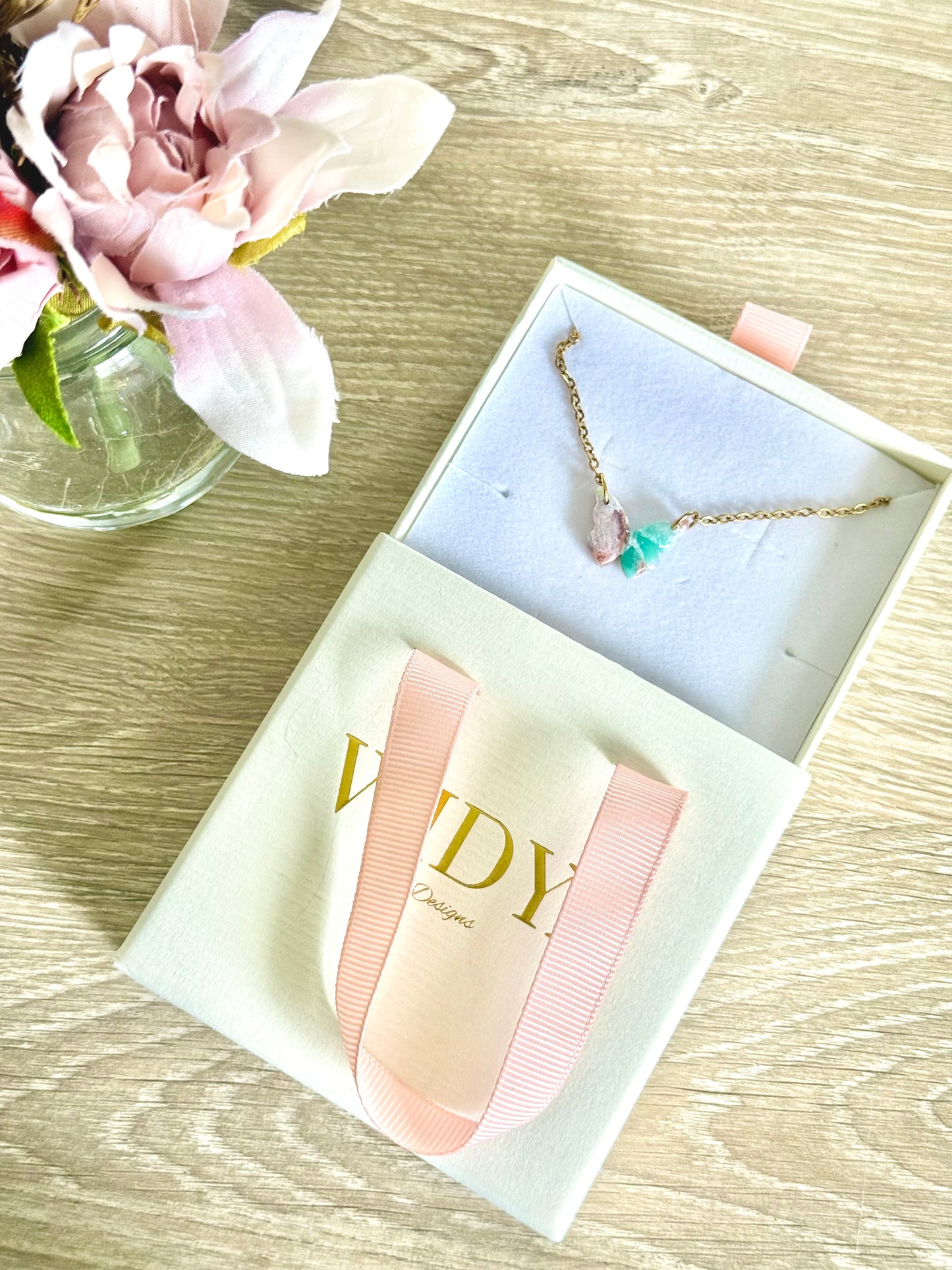 Jade Necklace - Butterfly