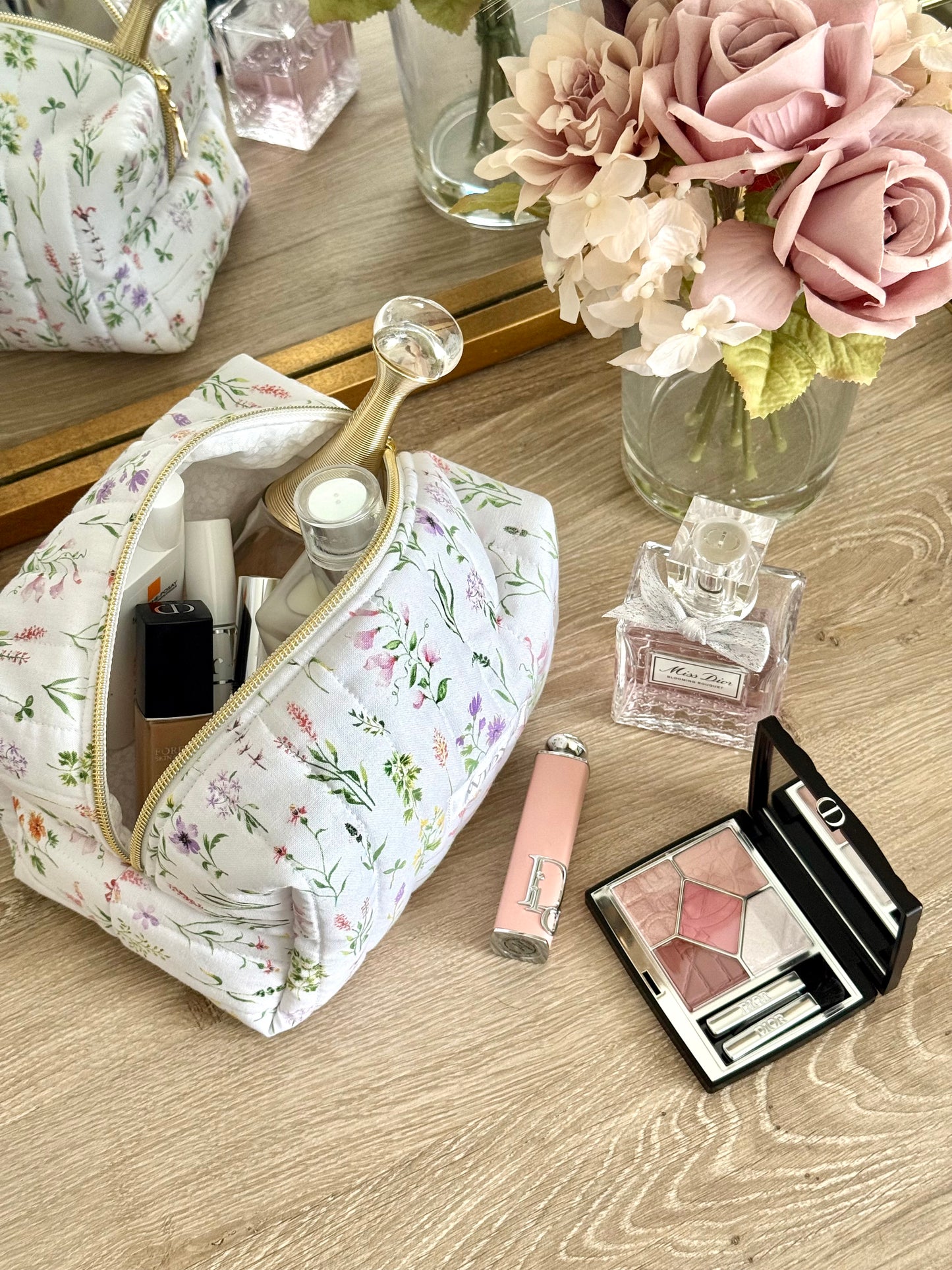 Botanical Garden Makeup Bag