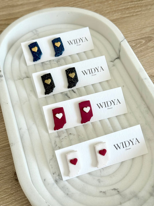 Indiana Stud Earrings - Multiple Colors