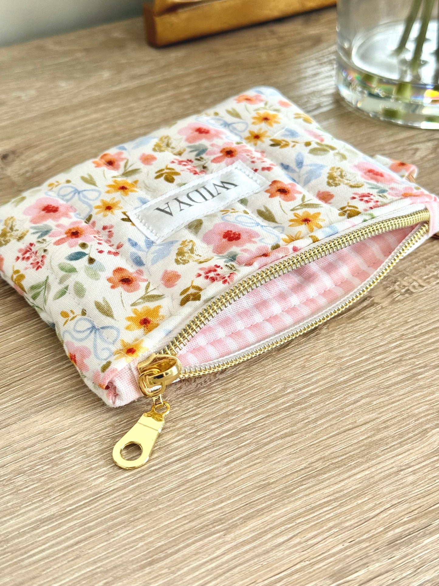 Flower Meadow Keychain Wallet