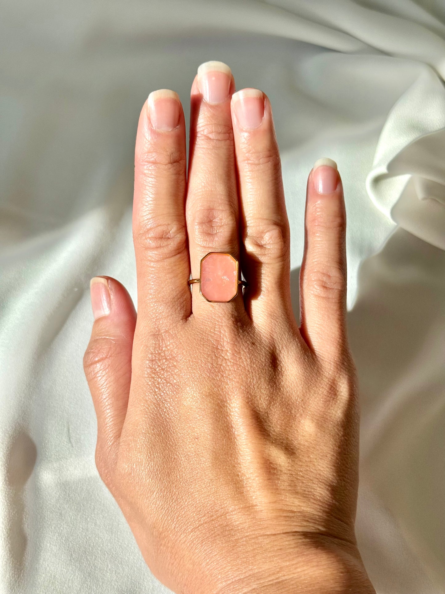 Pink Opal - Octagon