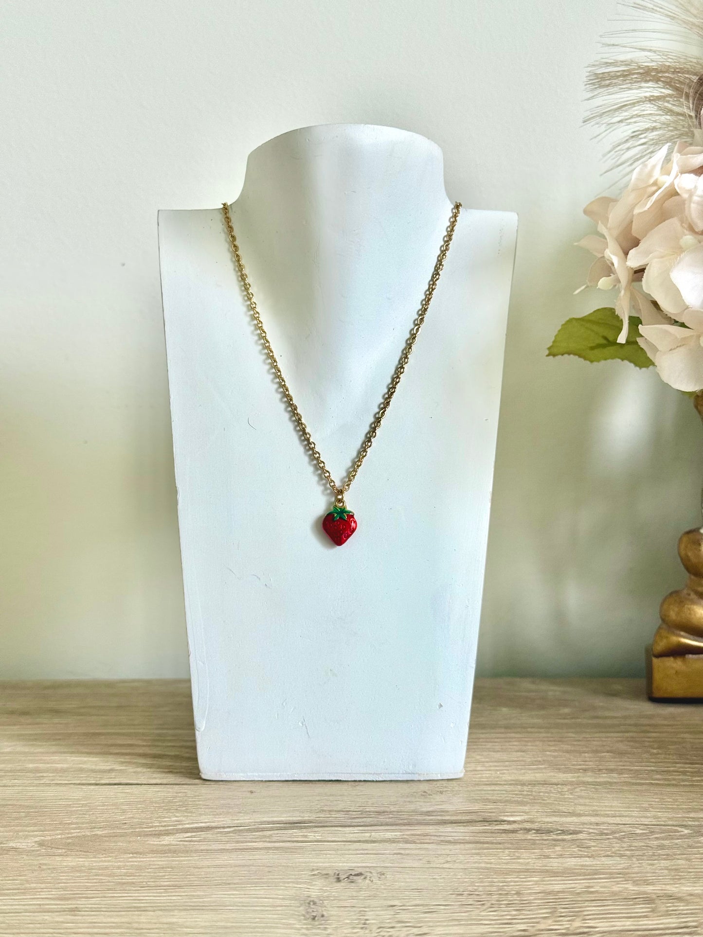 Strawberry Necklace