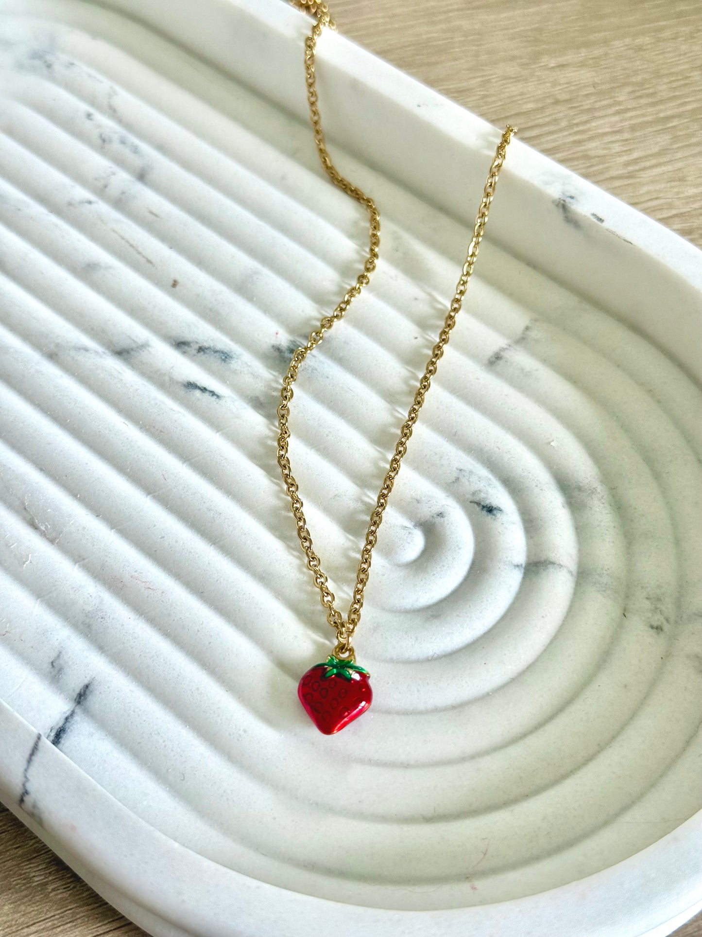 Strawberry Necklace