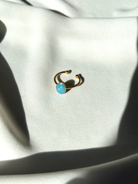 Blue Opal - Oval