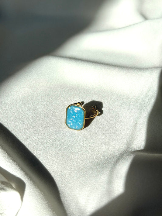 Blue Opal - Octagon