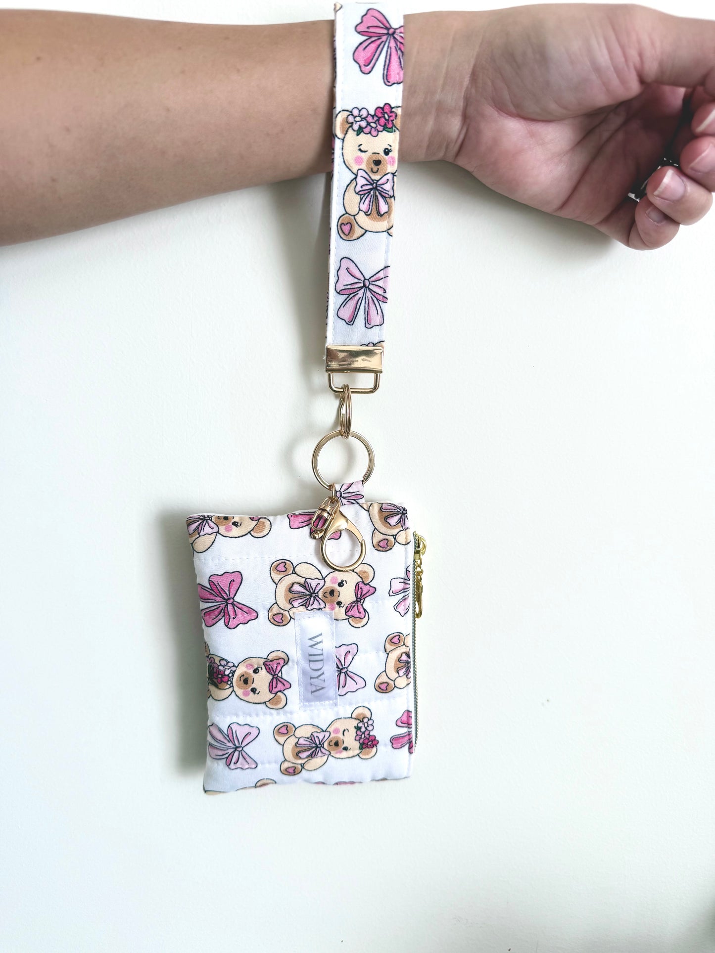 Sweetheart Teddy Keychain Wallet