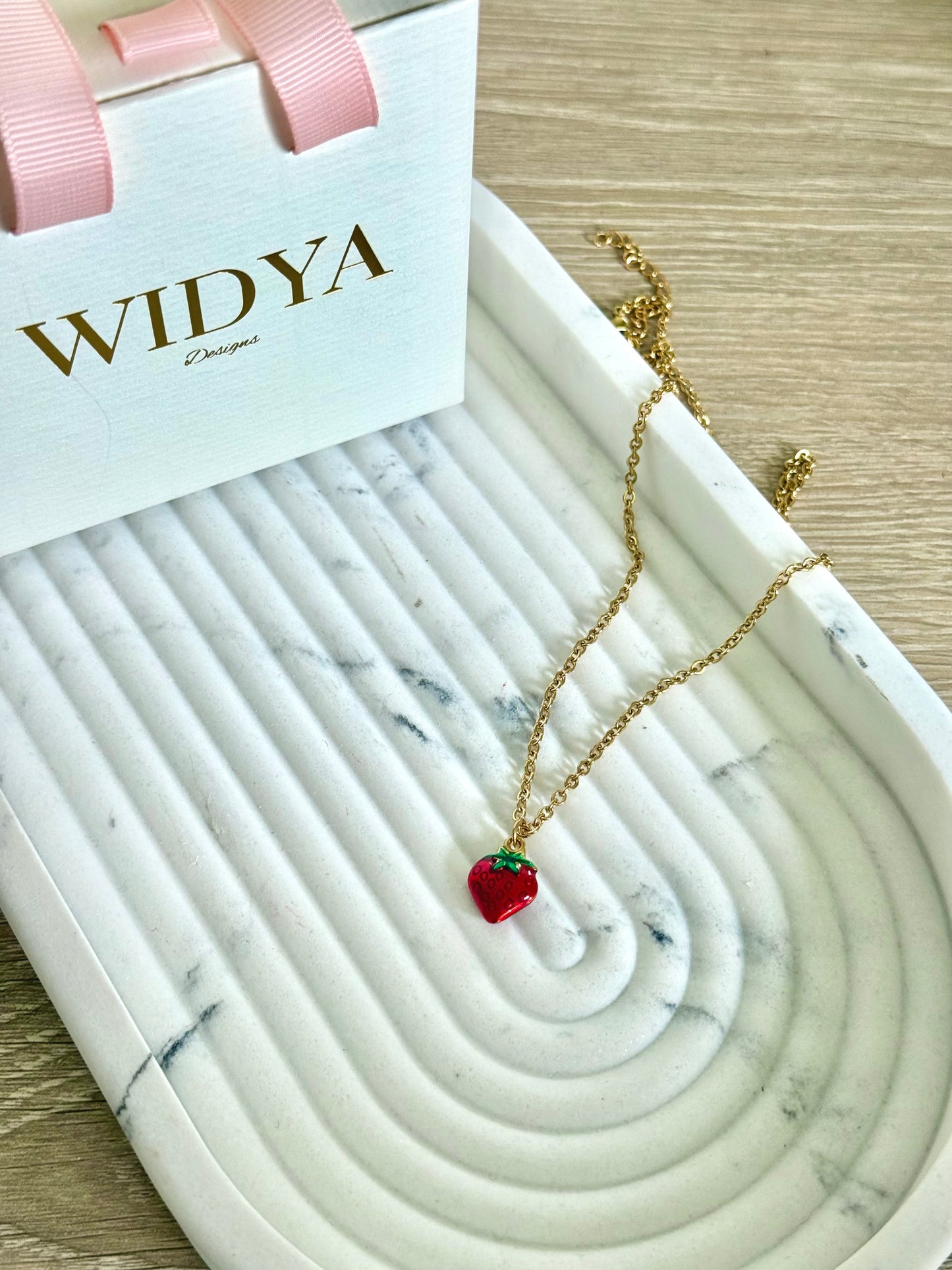 Strawberry Necklace
