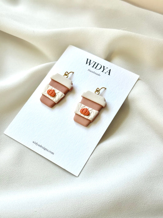 Pumpkin Latte Earrings