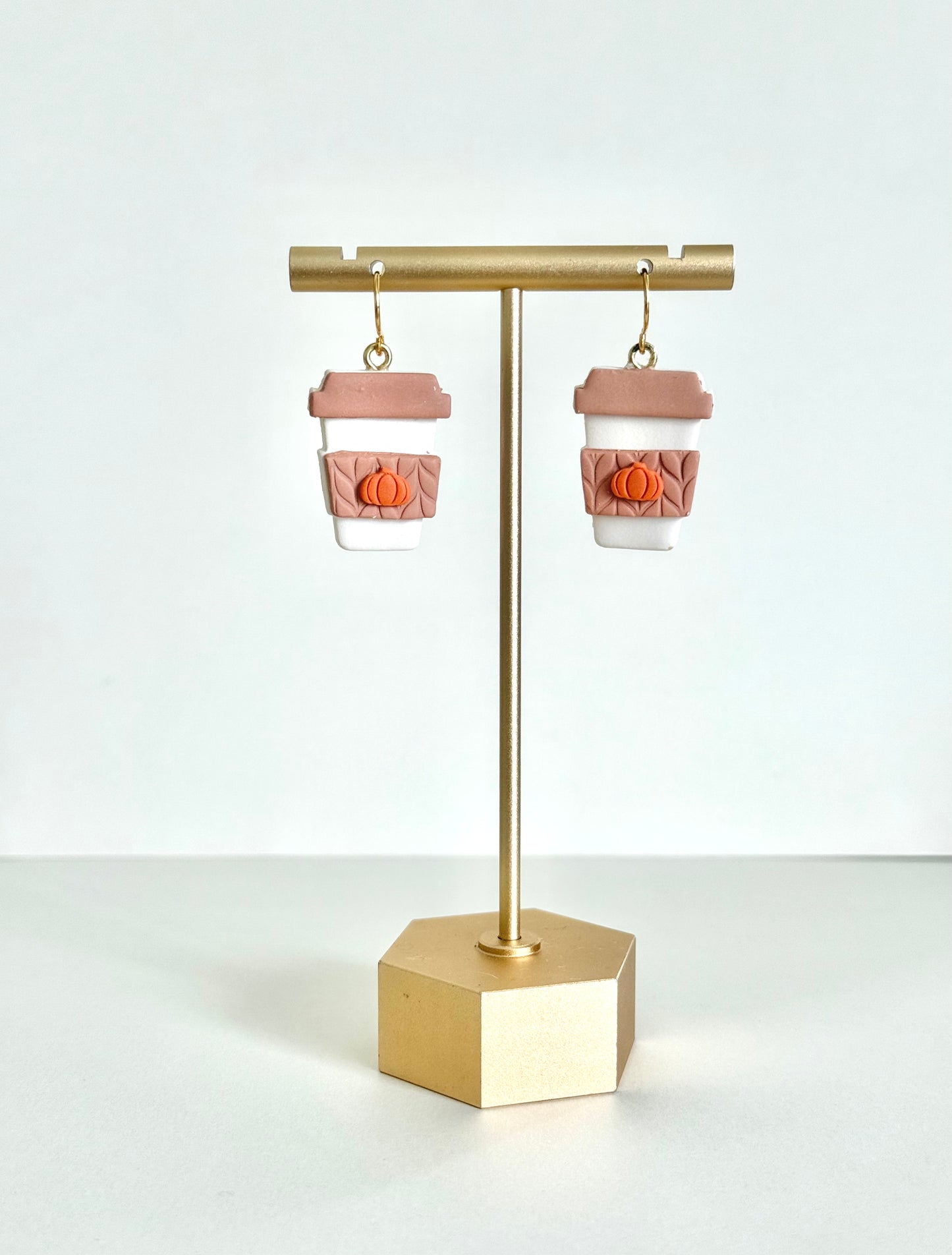 Pumpkin Latte Earrings