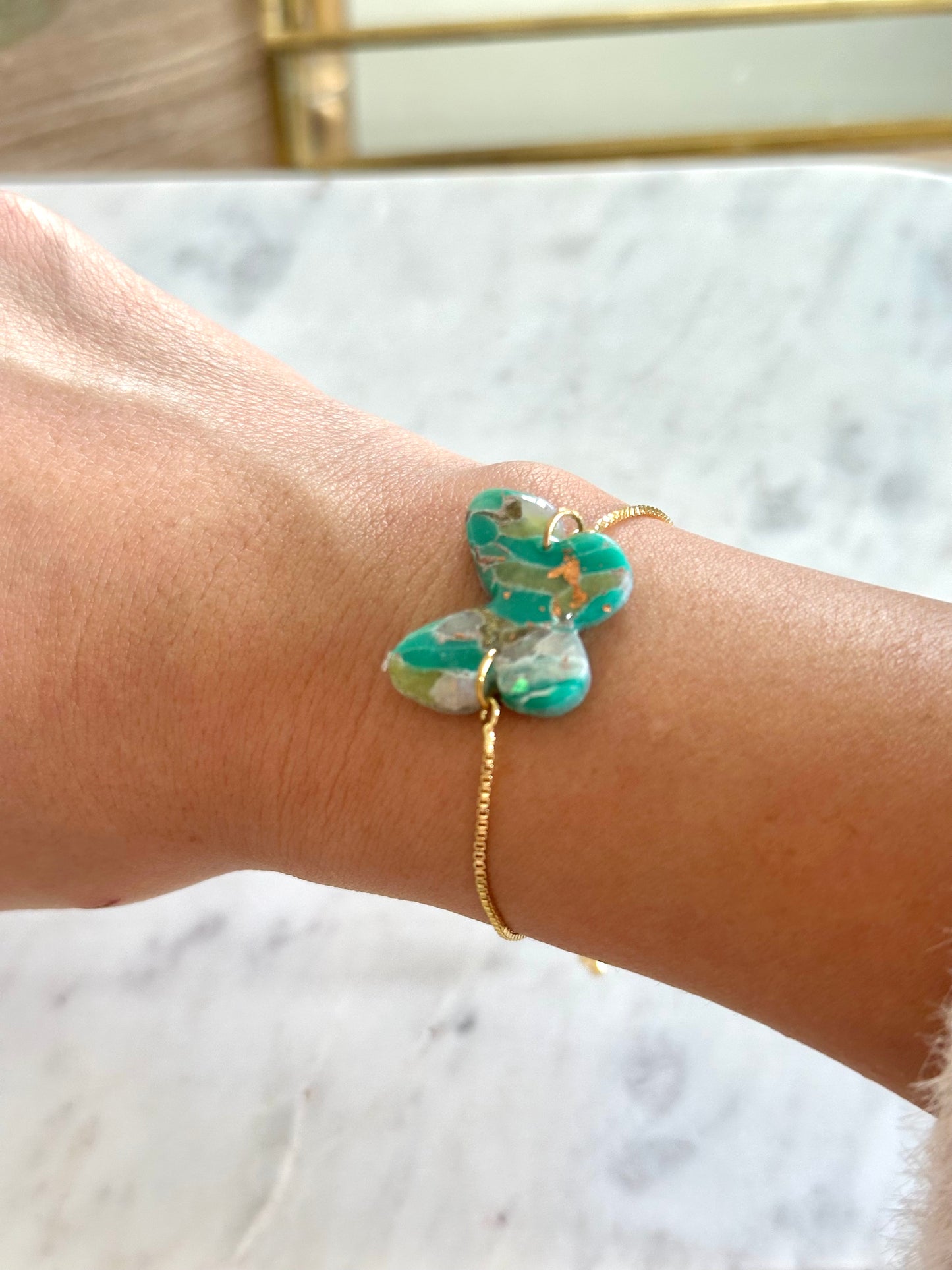 Jade Bracelet - Butterfly