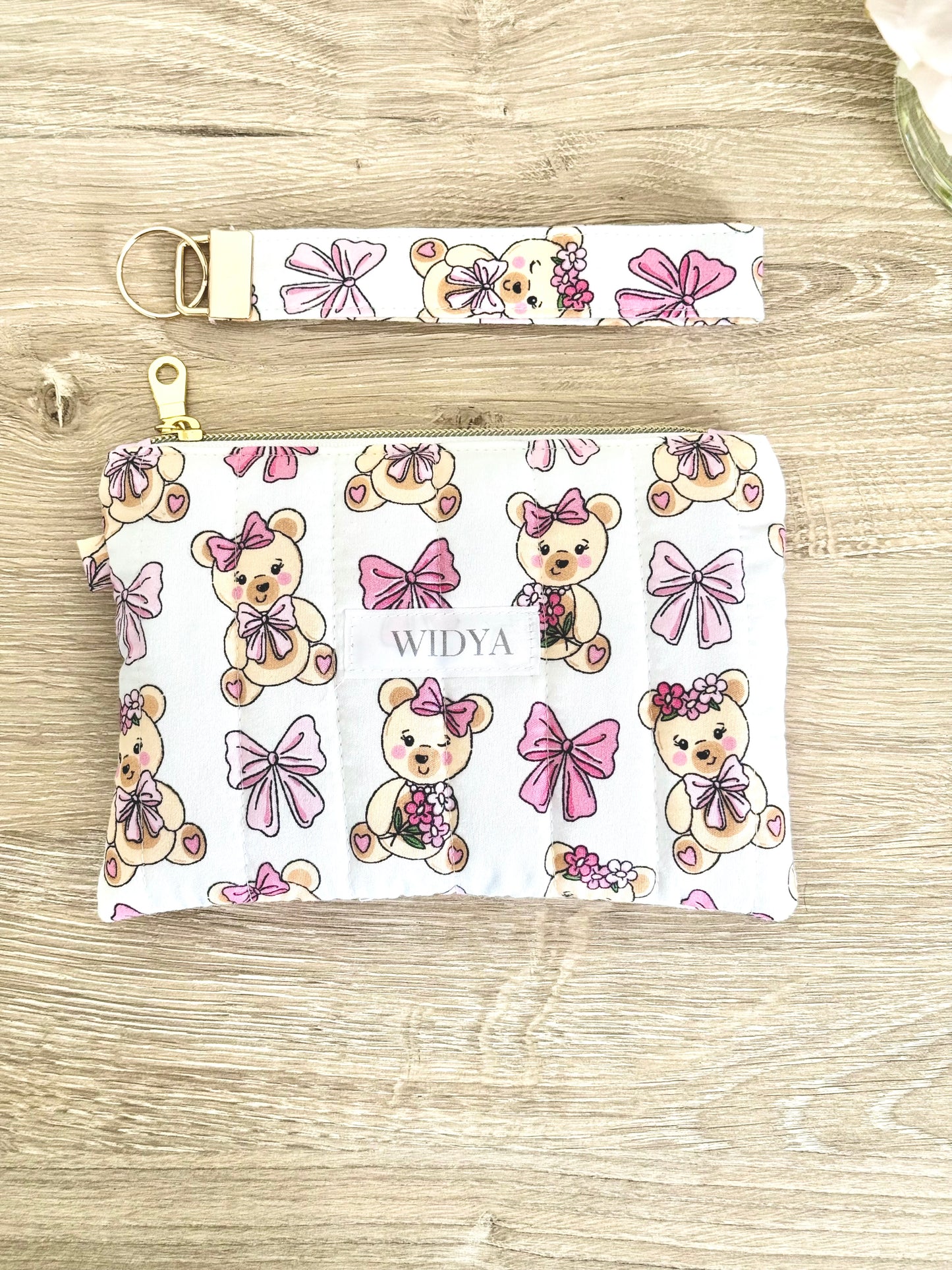 Sweetheart Teddy Small Pouch