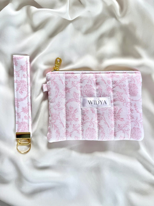 Pink Chinoiserie Small Pouch