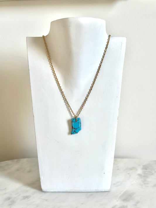 Indiana Necklace - Turquoise