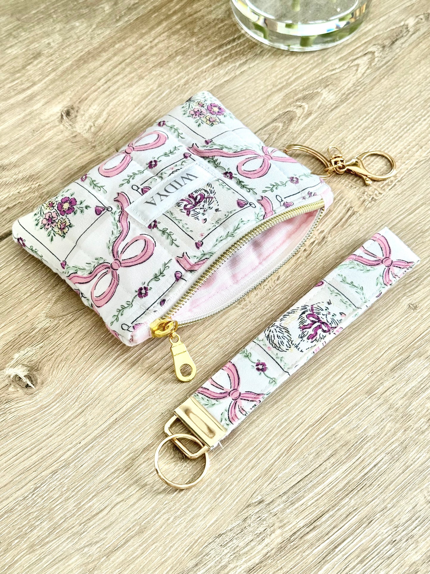 Sweet Charm Keychain Wallet