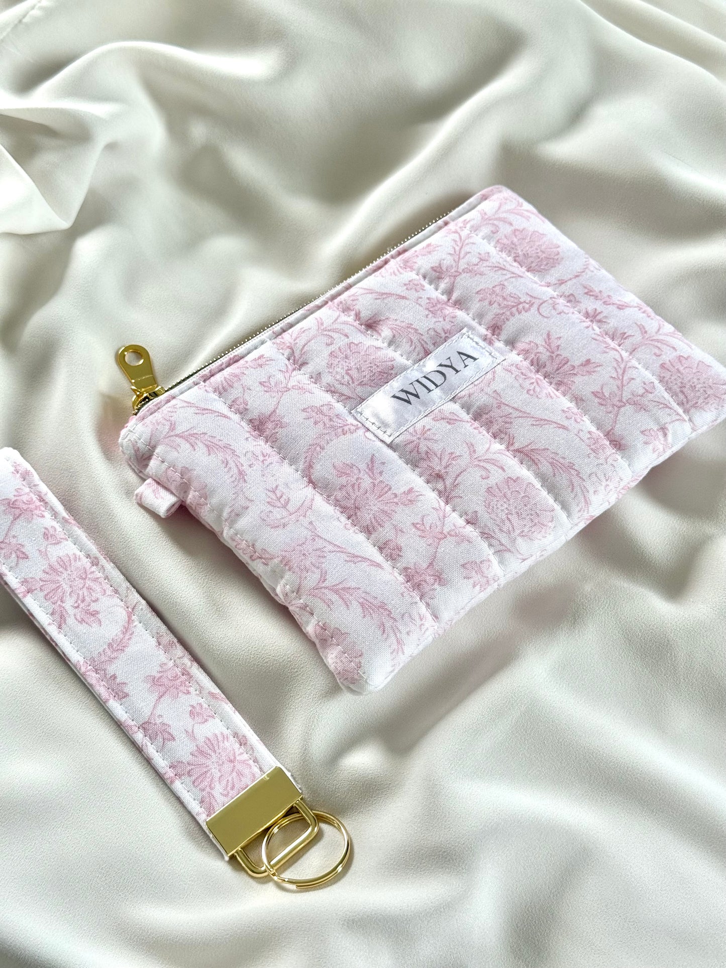 Pink Chinoiserie Small Pouch