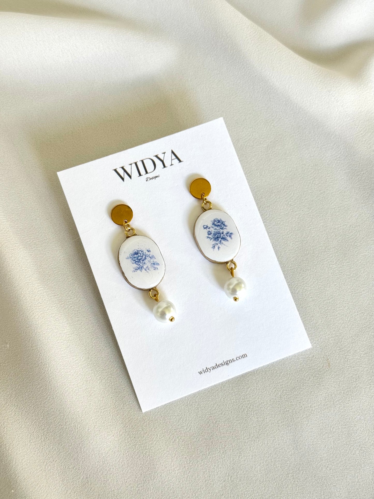 Vintage Frame Art Earrings