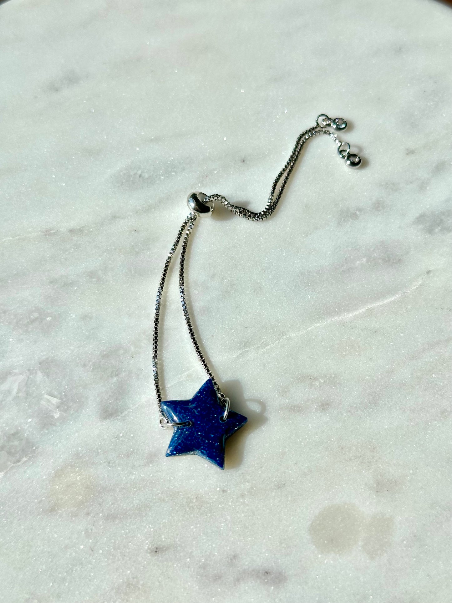 Blue Galaxy Bracelet - Star