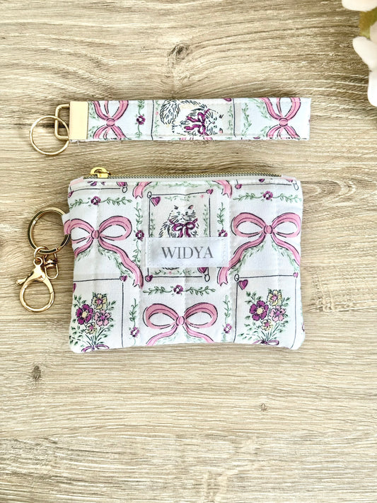 Sweet Charm Keychain Wallet