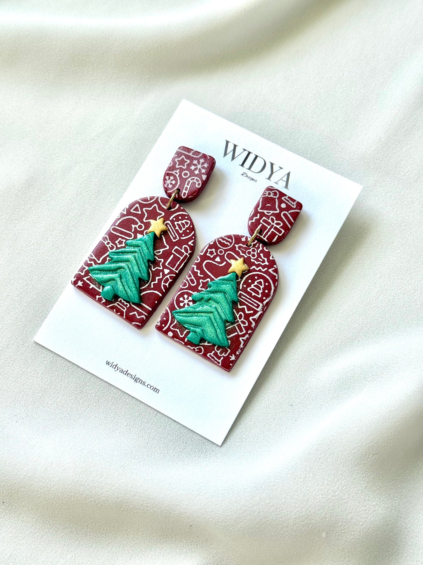 Christmas Tree Arch Earrings