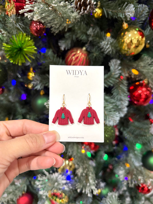 Festive Sweater Earrings