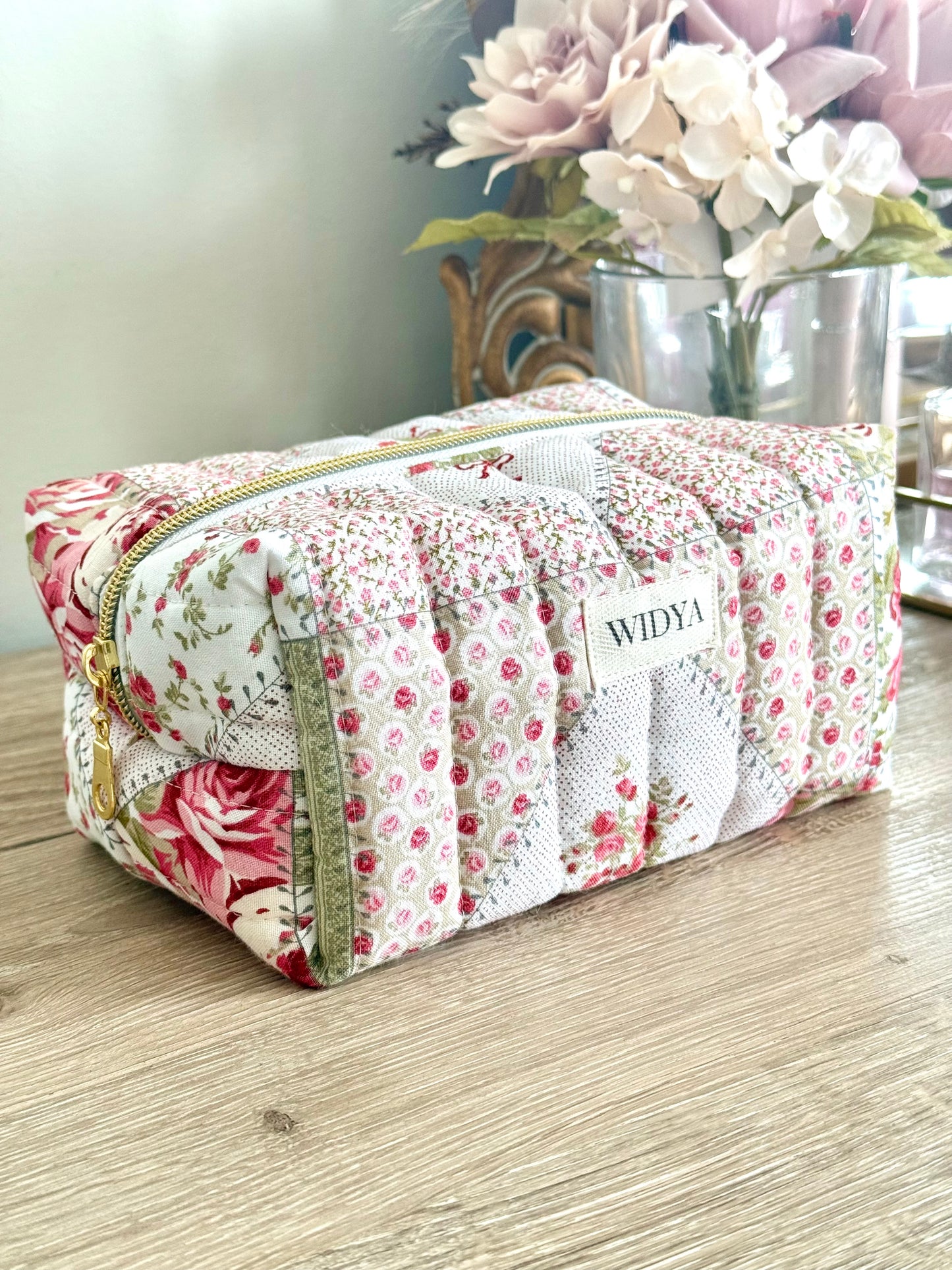 Rose Patchwork Carry-All Bag