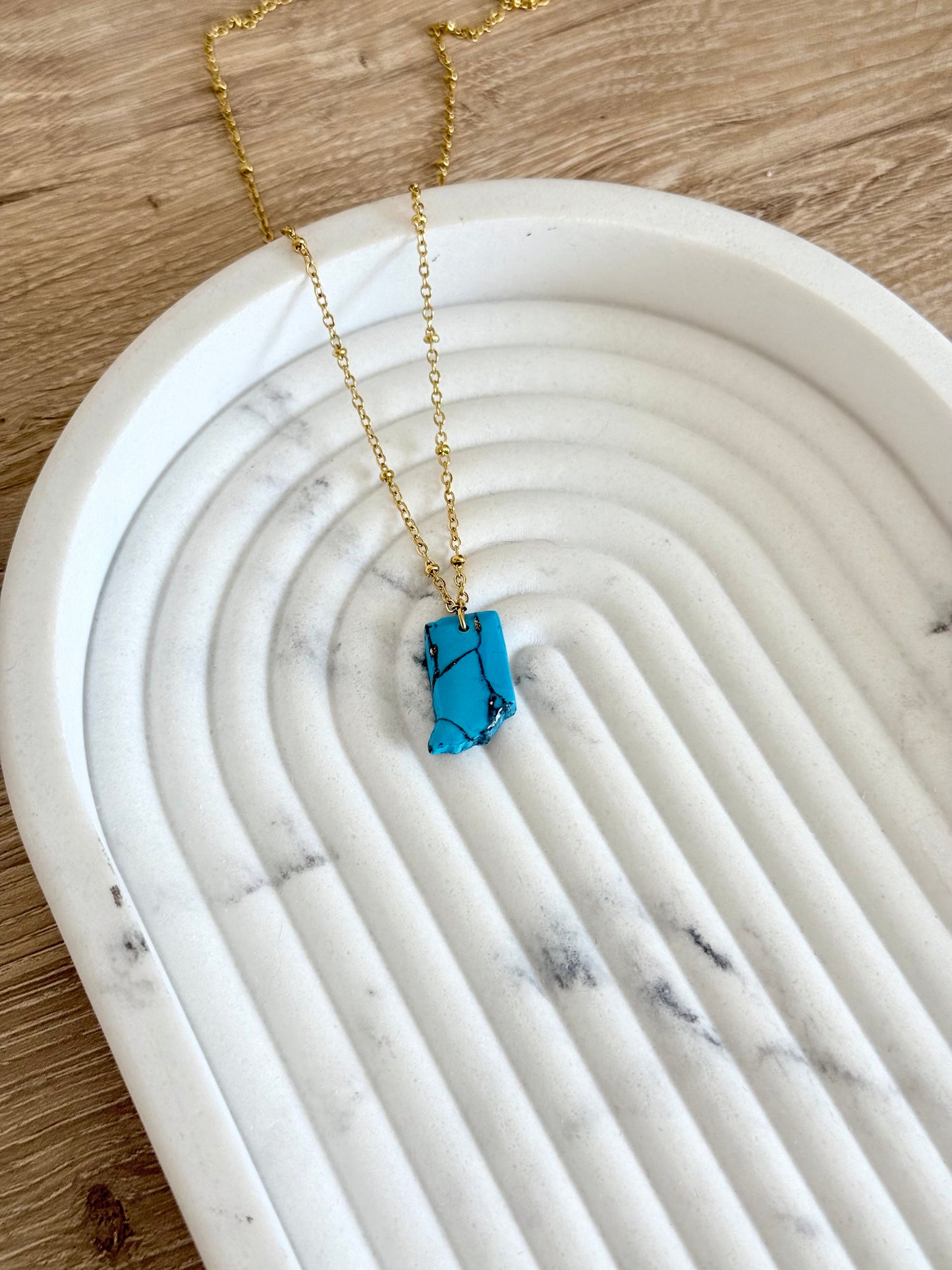 Indiana Necklace - Turquoise