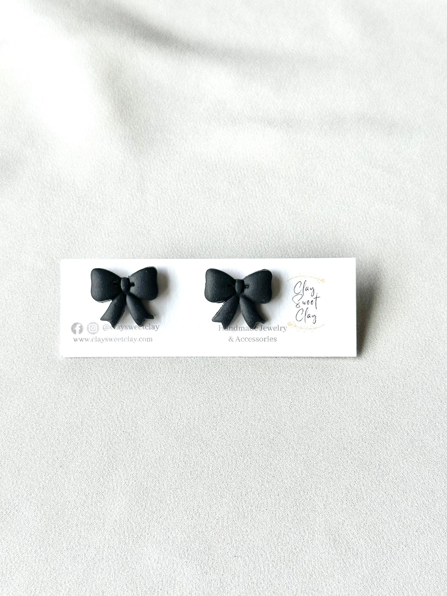 Bow Stud Earrings