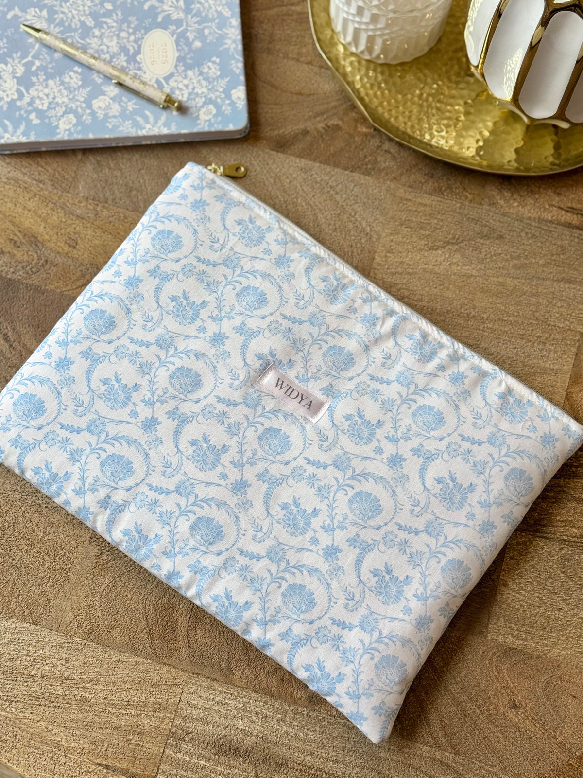 Blue Chinoiserie Laptop Sleeve