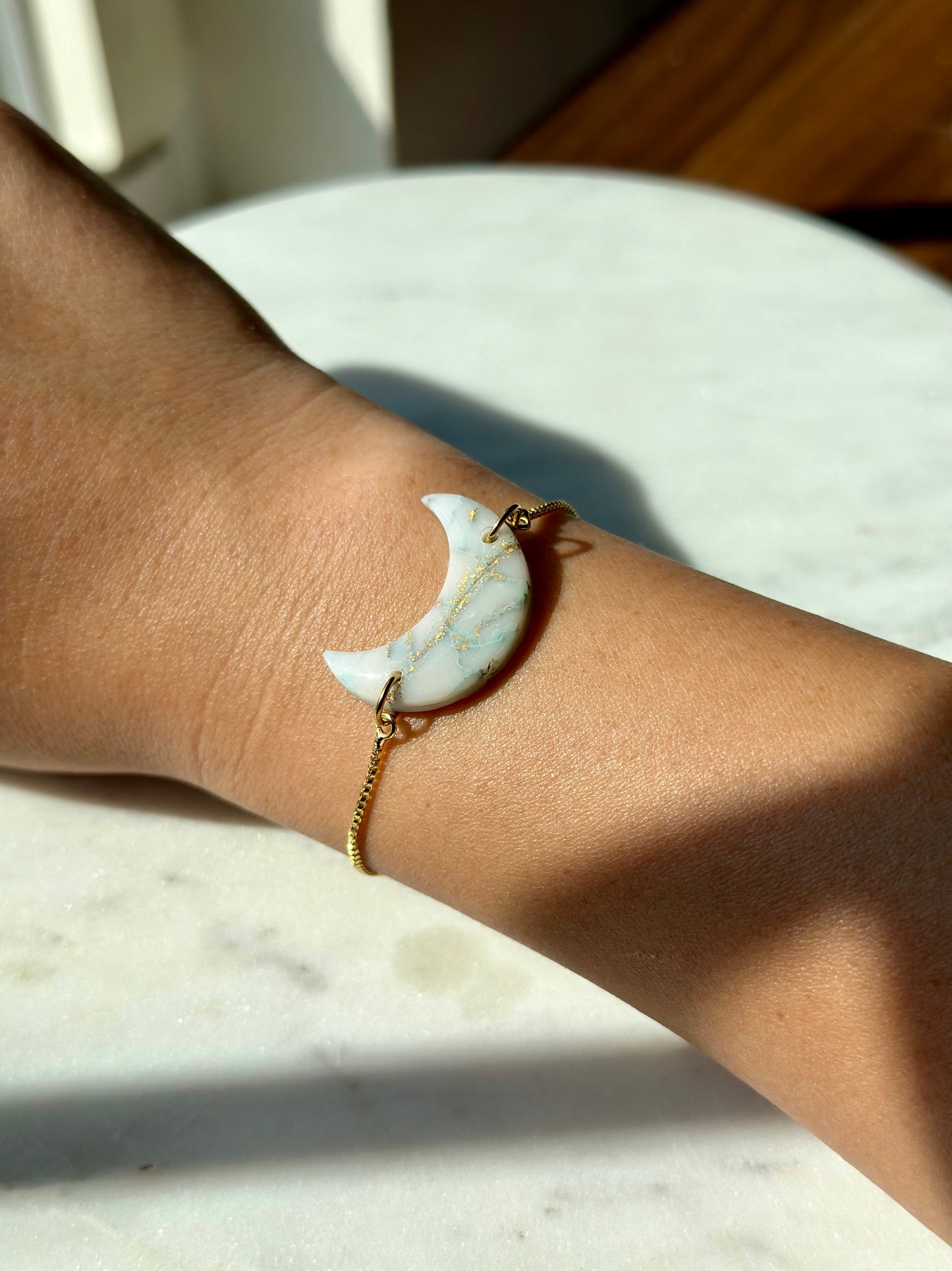 Amazonite Bracelet - Crescent