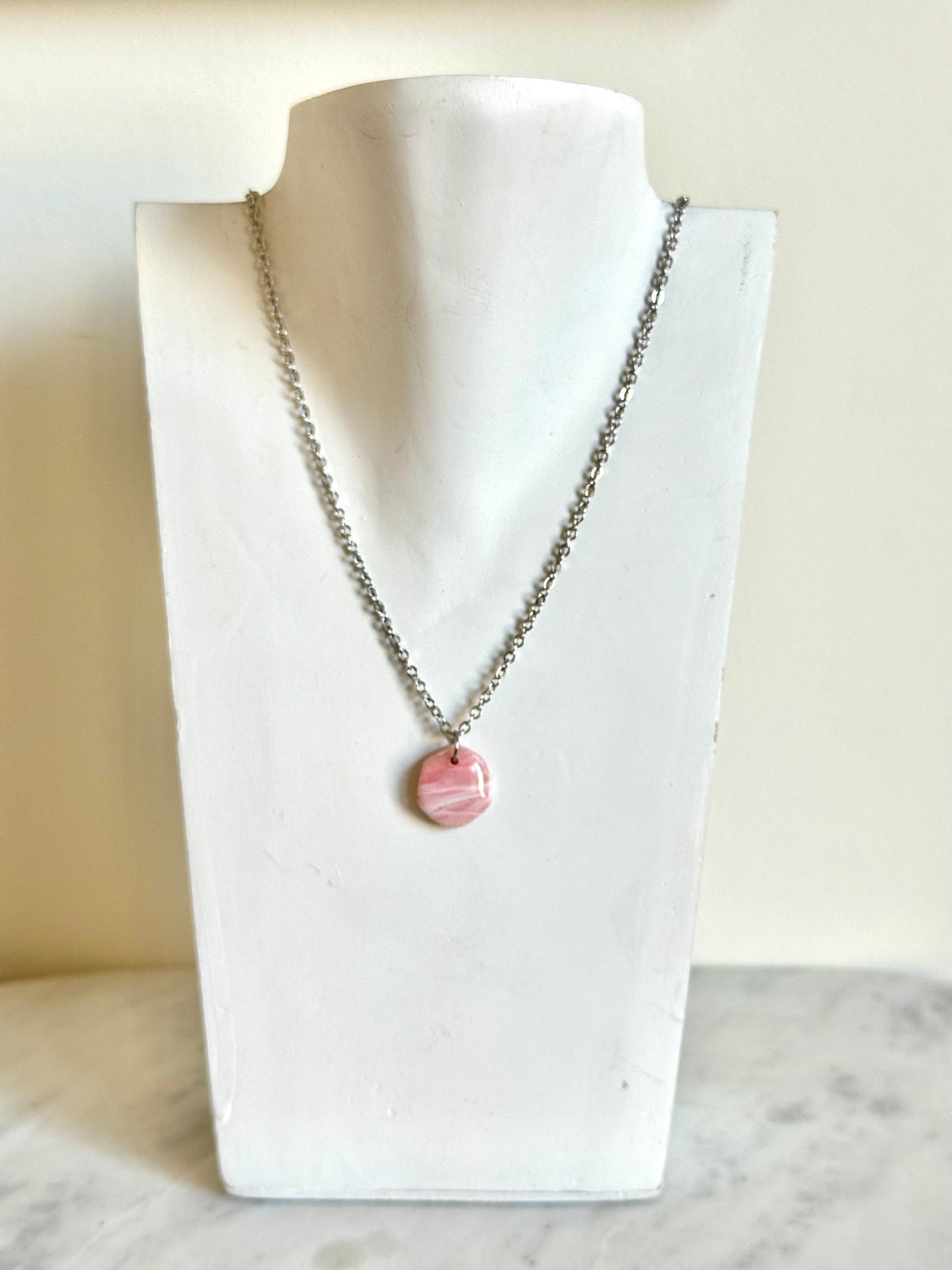 Rose Quartz Necklace - Dainty