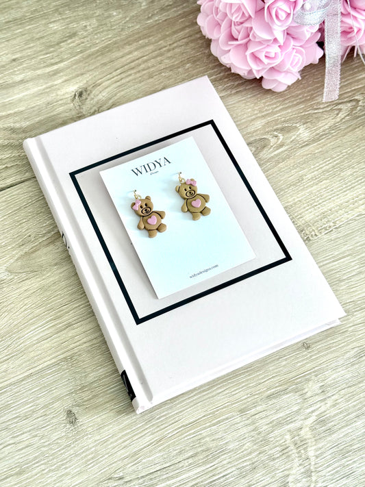 Cute Teddy Bear Earrings