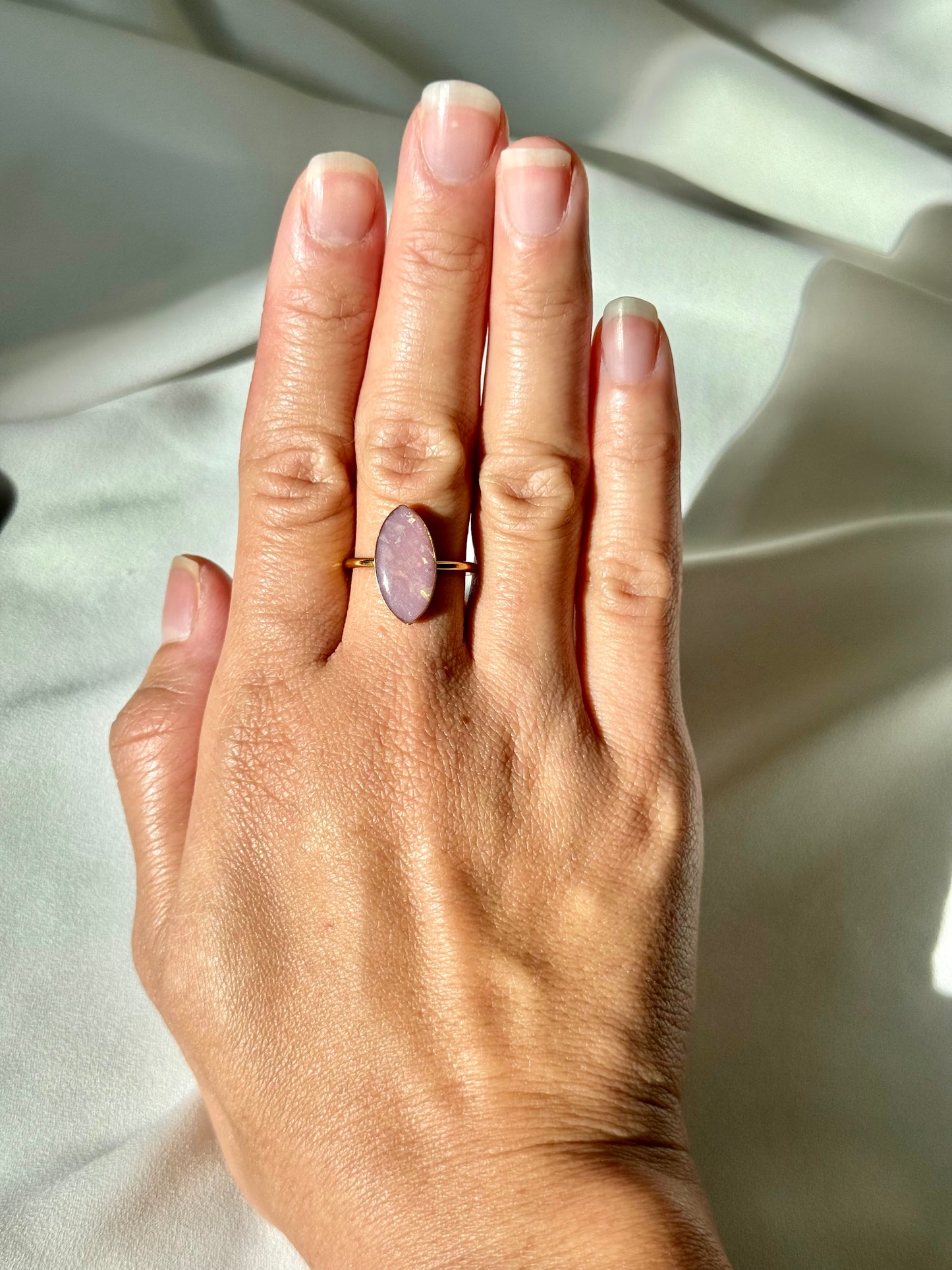 Purple Opal - Marquise