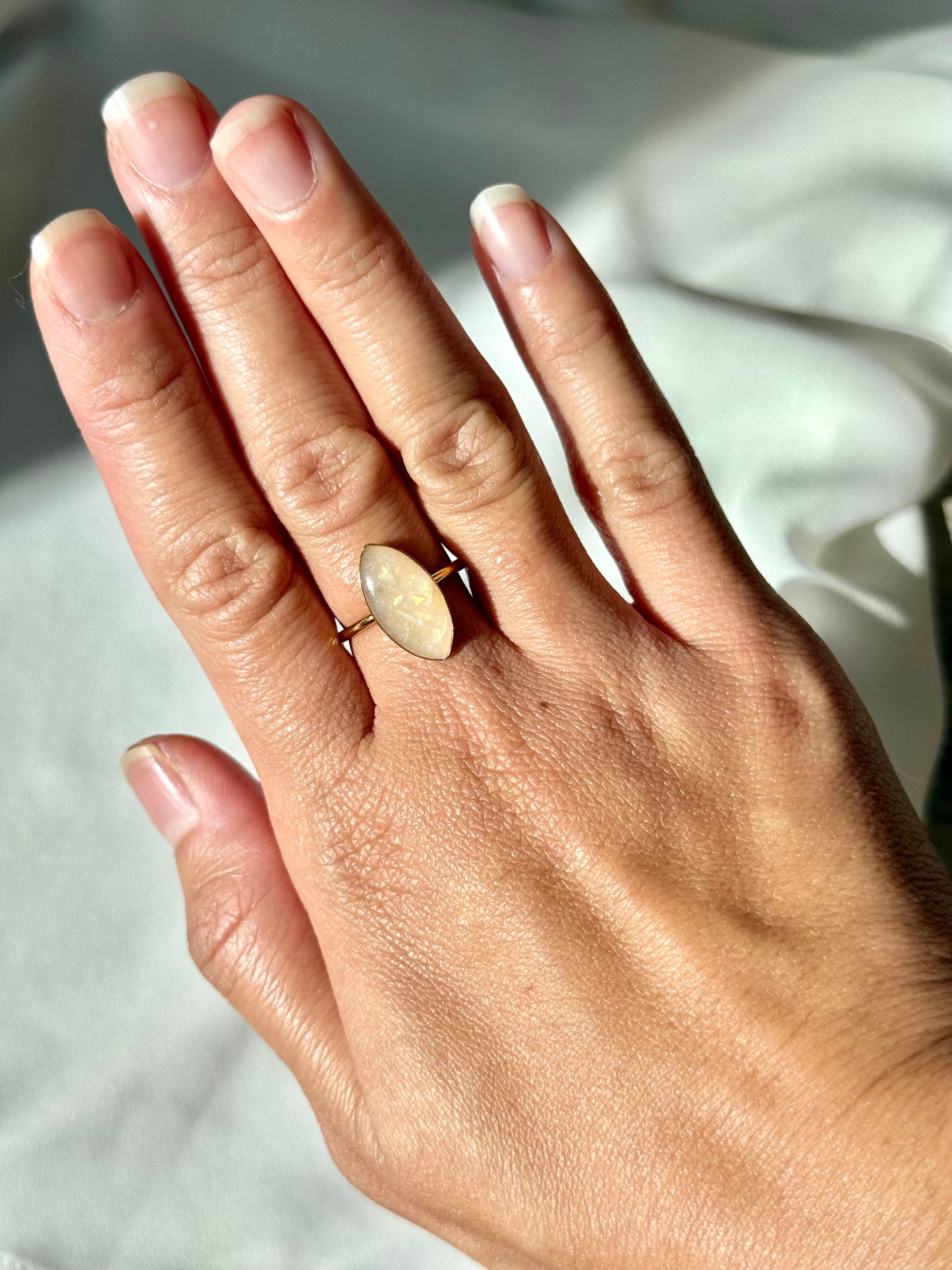 White Opal - Marquise