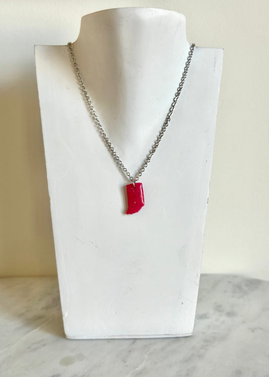 Indiana Necklace - Red Opal