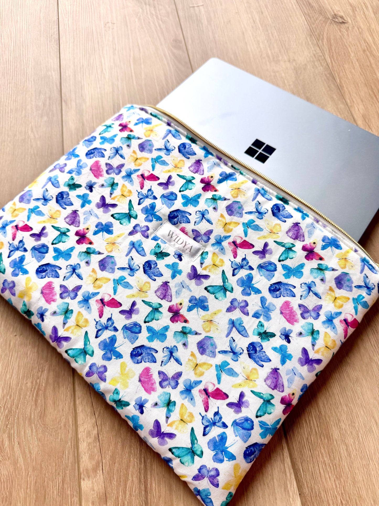 Colorful Butterfly Laptop Sleeve