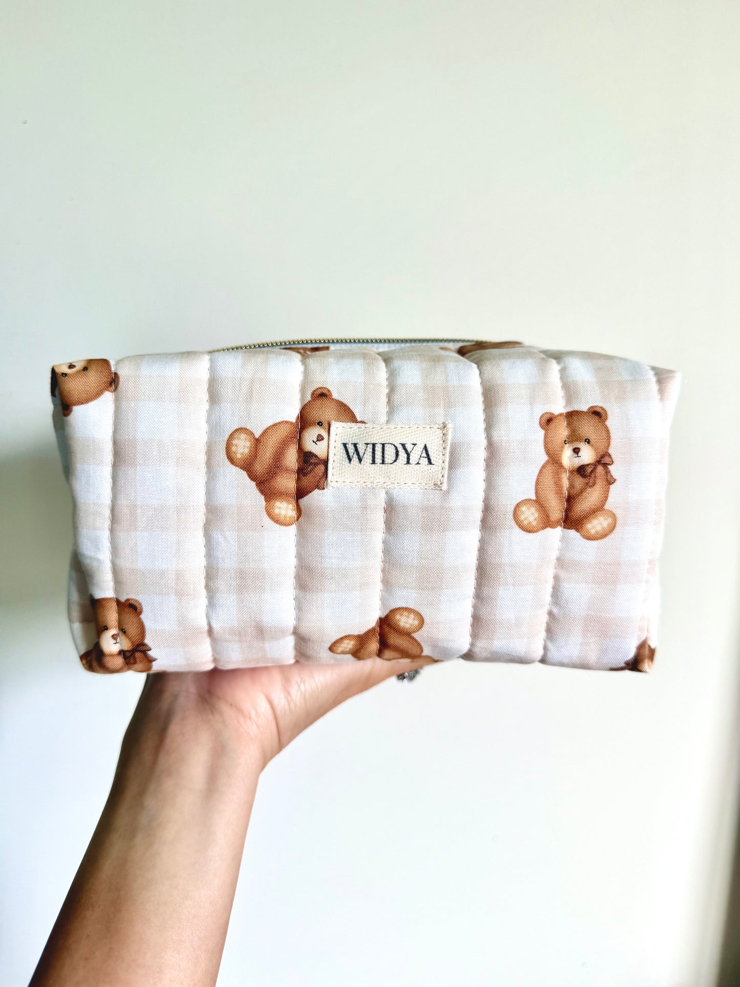 Cute Teddy Bear Travel Pouch