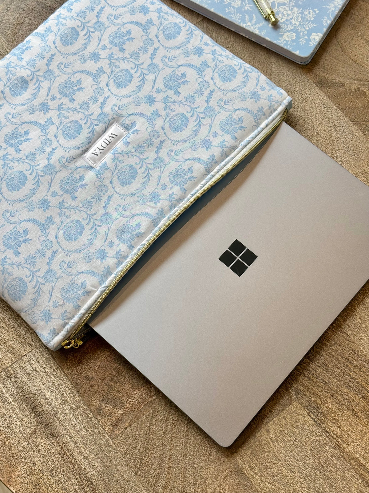 Blue Chinoiserie Laptop Sleeve