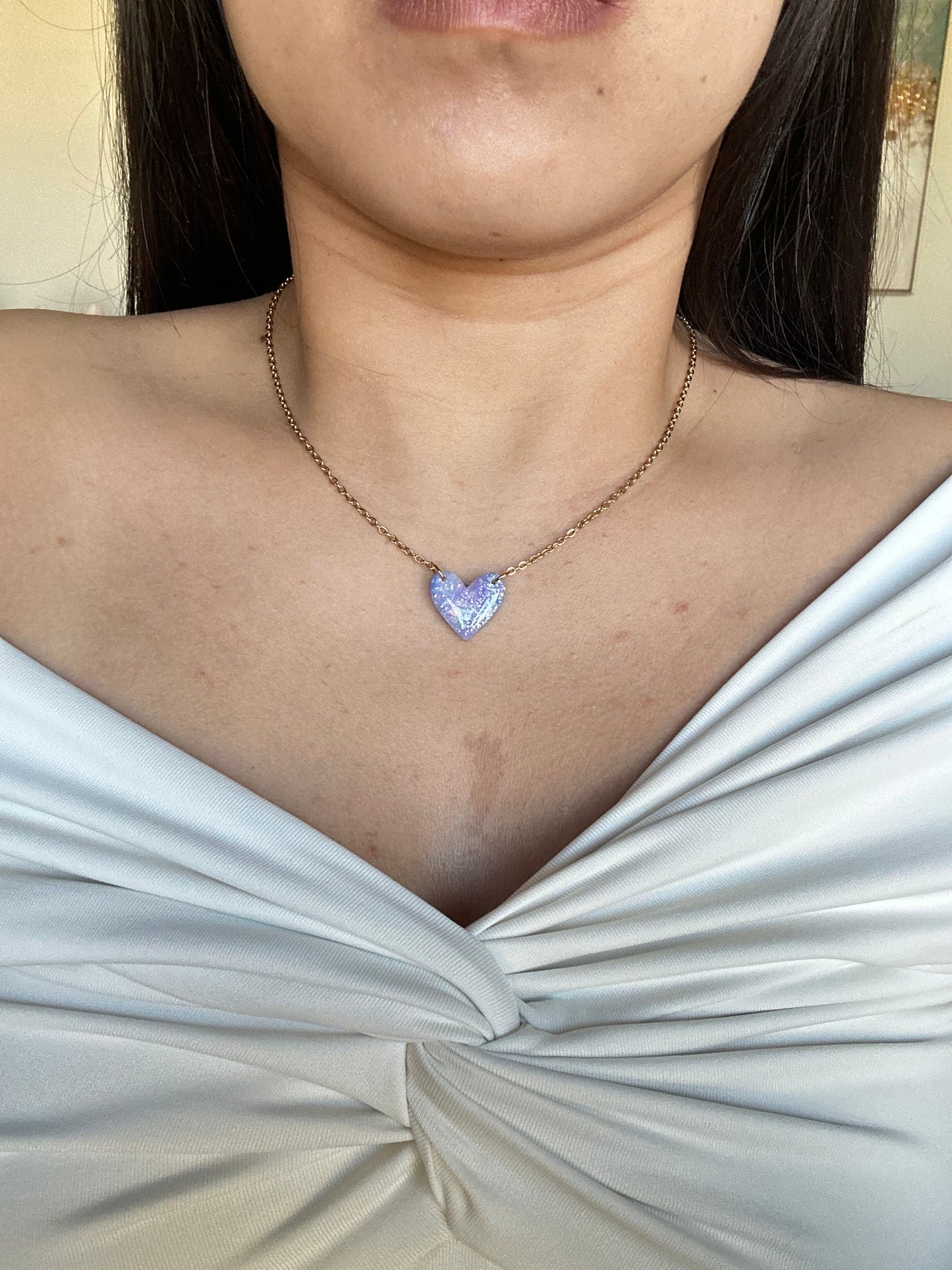 Lapis Lazuli Necklace - Heart