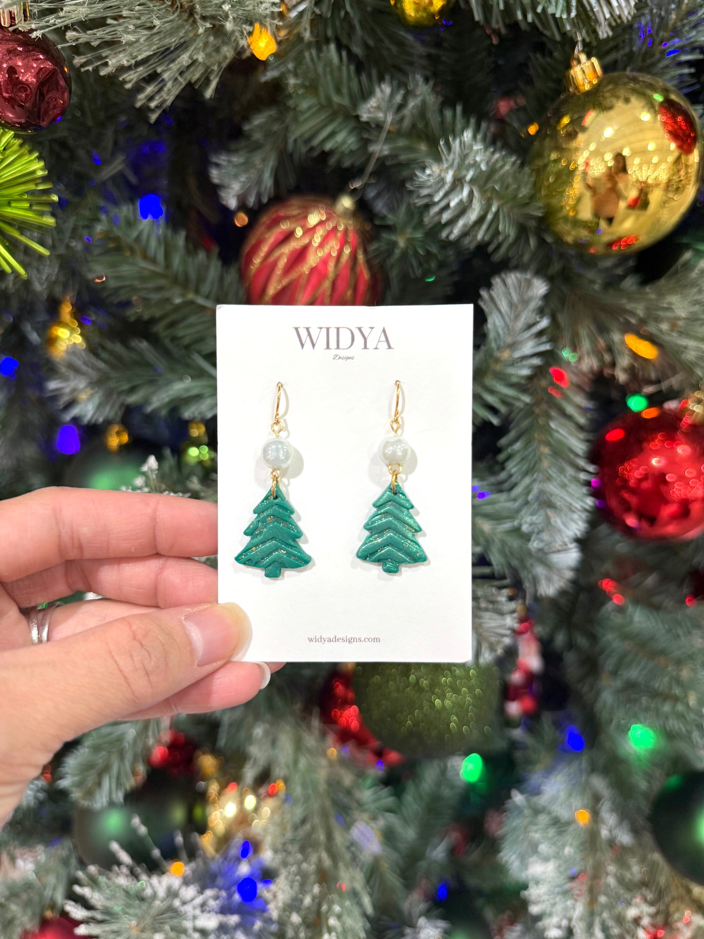 Christmas Tree Earrings
