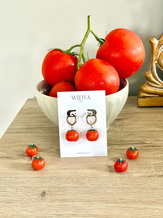 Tomato Earrings