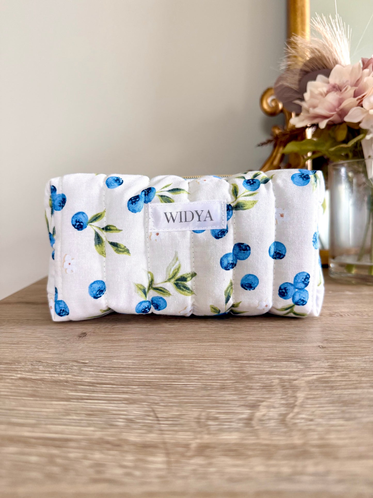 Blueberries Travel Pouch