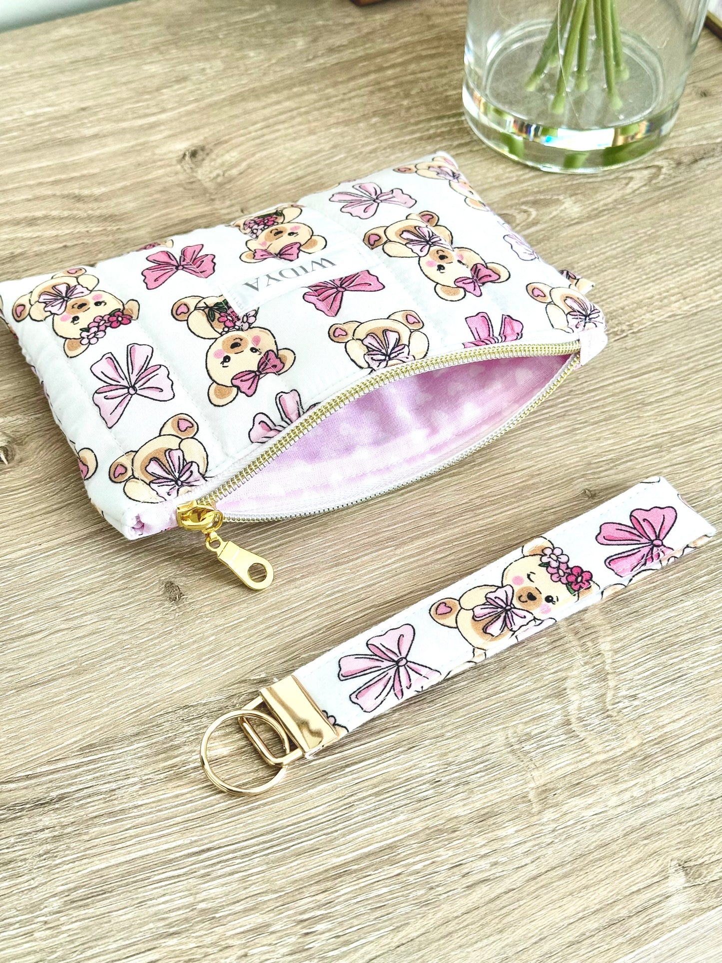 Sweetheart Teddy Small Pouch
