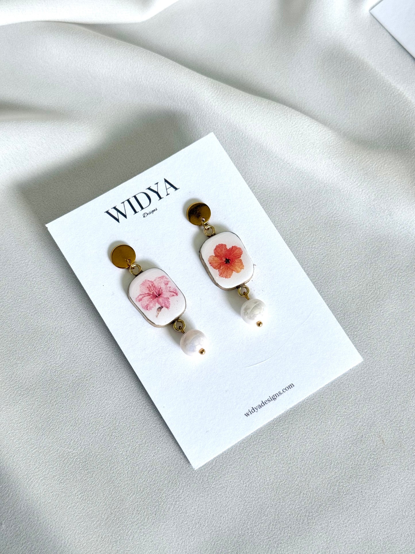 Vintage Frame Art Earrings