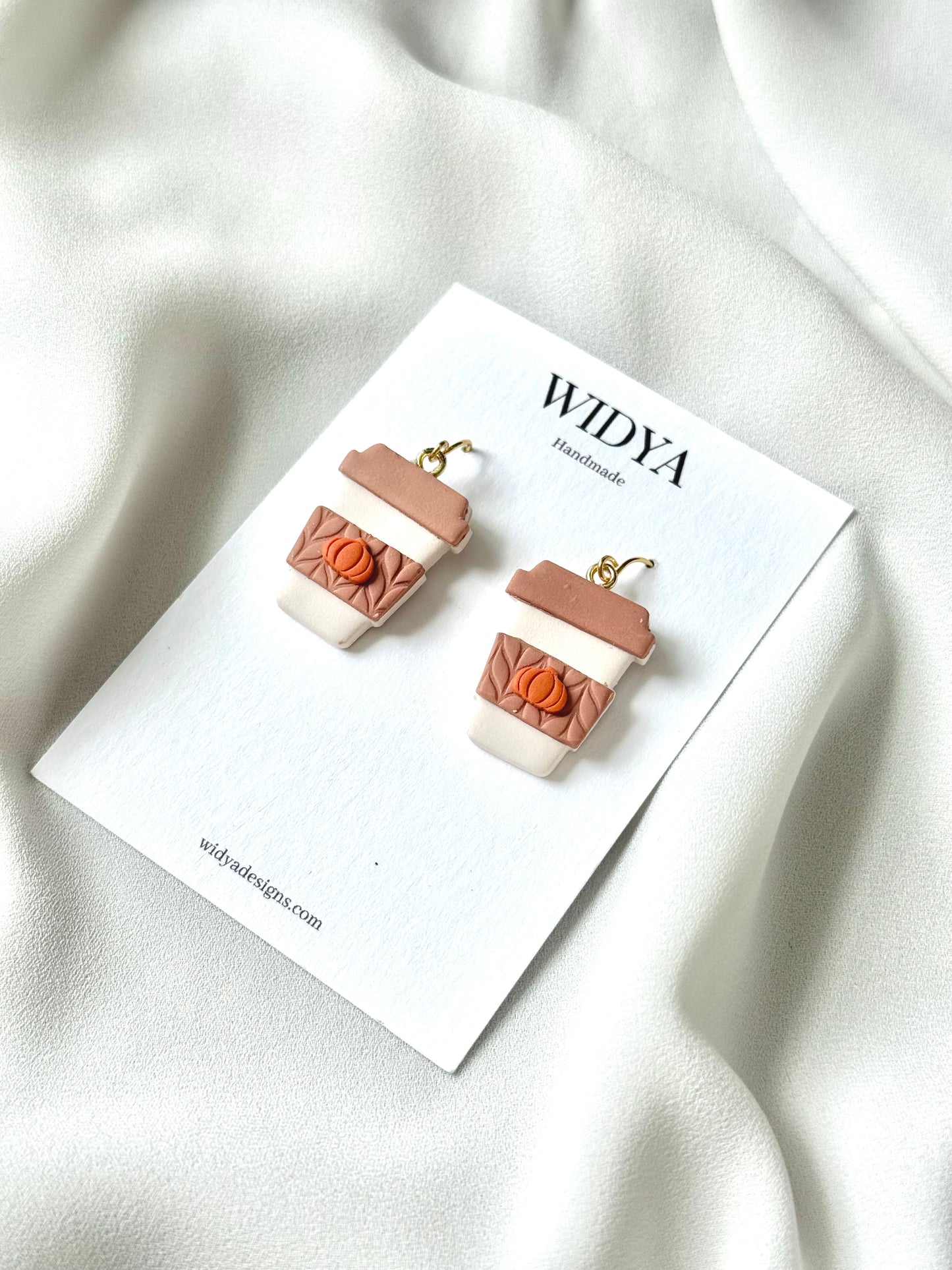Pumpkin Latte Earrings